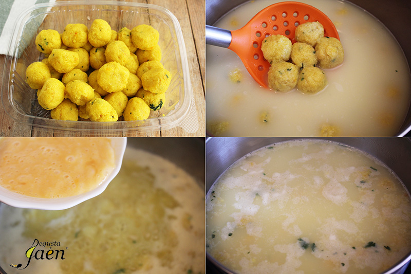 Chullas de bacalao pasos