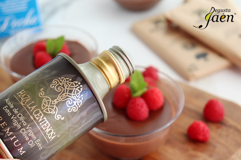 natillas de chocolate y aove