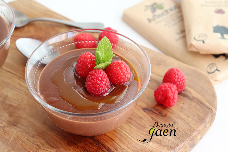 natillas de chocolate y aove