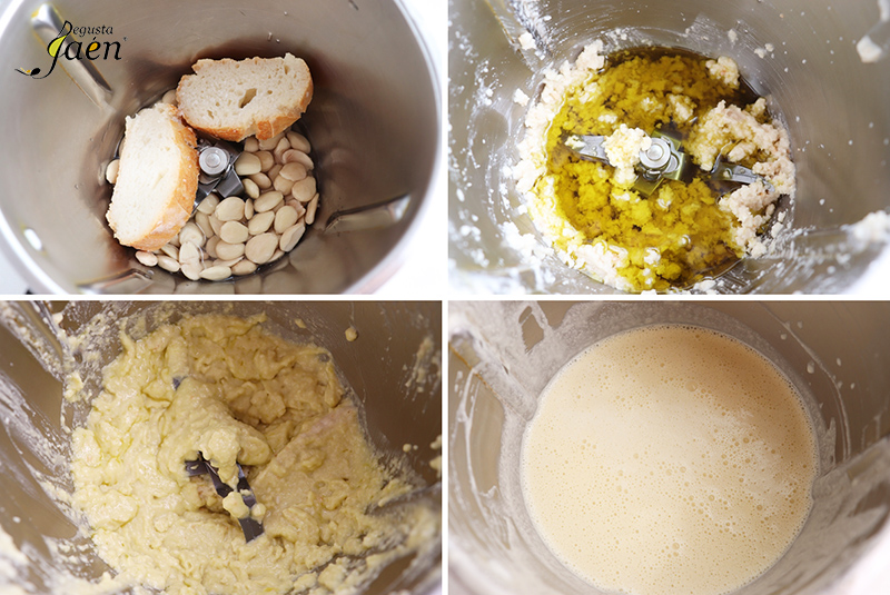 ajoblanco con uvas bailen degusta jaén