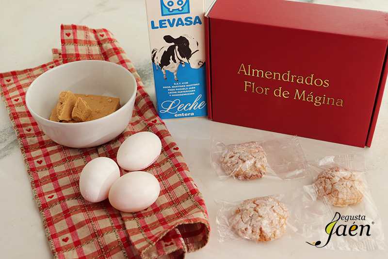 Ingredientes Natillas de turrón