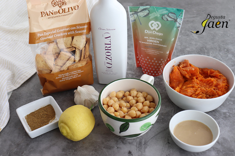 Hummus de boniato Ingredientes