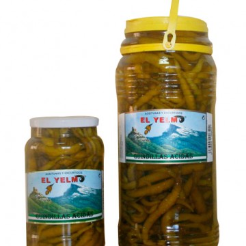Imagen del producto Guindillas Ácidas Aceitunas y encurtidos El Yelmo