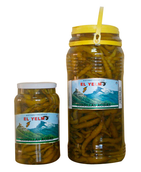 Imagen del producto Guindillas Ácidas Aceitunas y encurtidos El Yelmo