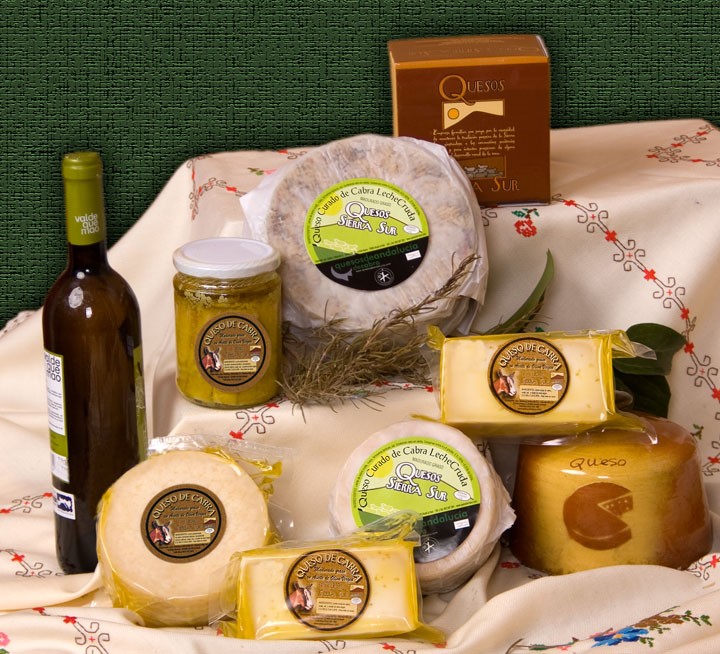 Imagen del producto Queso curado de leche cruda de cabra en aceite de oliva Sierra Sur