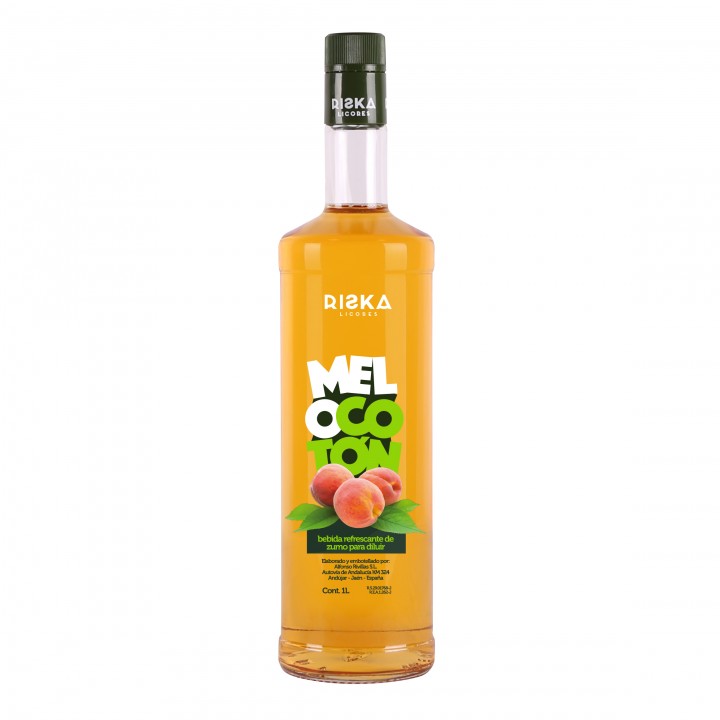 Imagen del producto Licor de Melocotón Riska sin alcohol