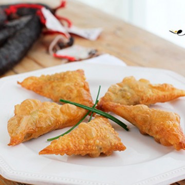 Imagen de la receta Crujientes de morcilla y manzana