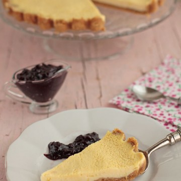 Imagen de la receta Tarta de requesón de cabra