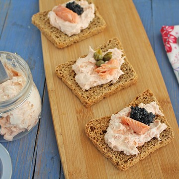 Imagen de la receta Paté de trucha ahumada