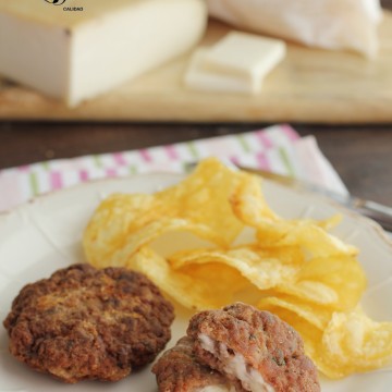 Imagen de la receta Filetes rusos rellenos de queso