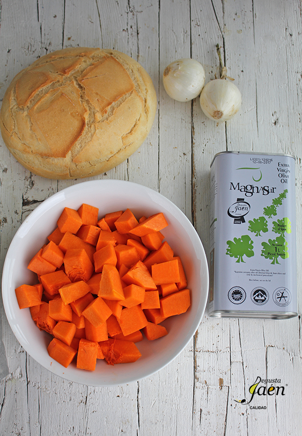 Crema calabaza y picatostes Degusta Jaen (2)