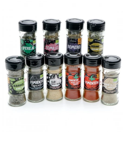 Imagen del producto Especias ecológicas en bote de cristal