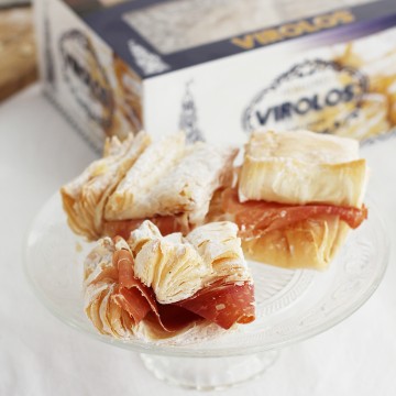 Imagen de la receta Virolos rellenos de jamón