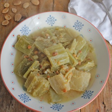 Imagen de la receta Cardo con almendras