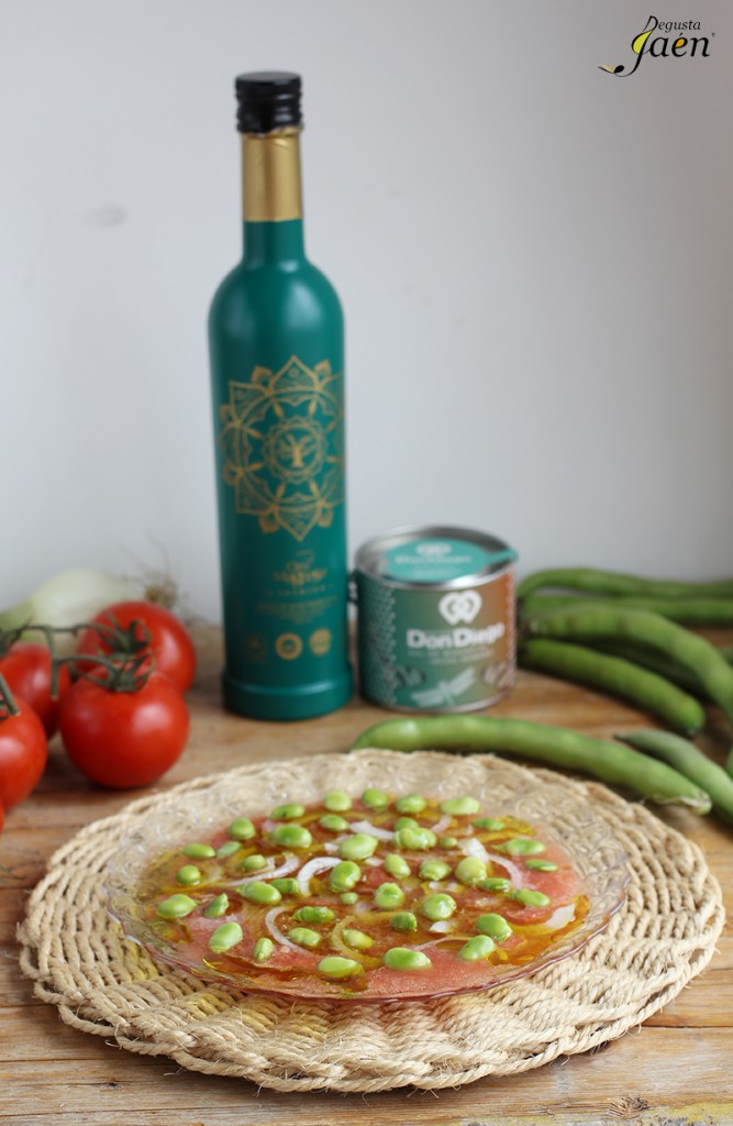 Ensalada de habas tiernas Degusta Jaen (2)