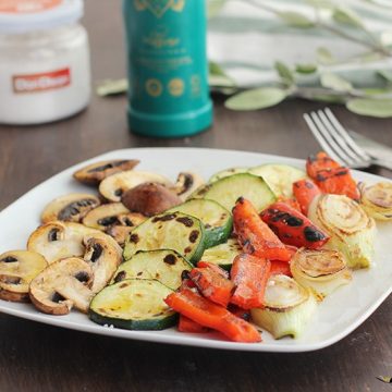 Imagen de la receta Verduras a la plancha con aceite de oliva virgen extra