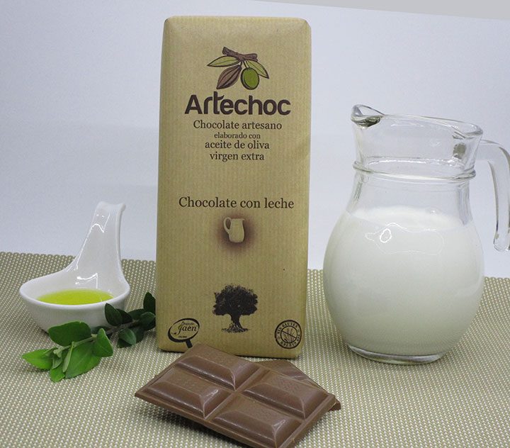 Imagen del producto Tableta de Chocolate con leche Artechoc