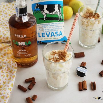 Imagen de la receta Granizado de leche con canela y stevia