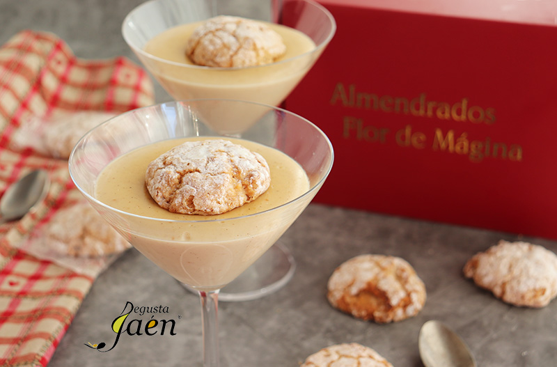 Natillas de turrón y Almendrados de Mágina