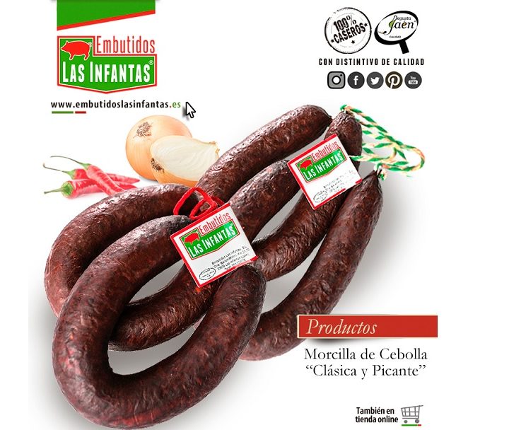 Imagen del producto Morcilla de Cebolla » Clásica y Picante» Embutidos Las Infantas
