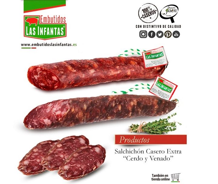 Imagen del producto Salchichón Casero Extra » Cerdo y Venado»