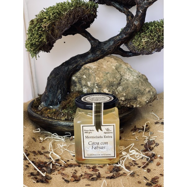Imagen del producto Mermelada de cava con fresas