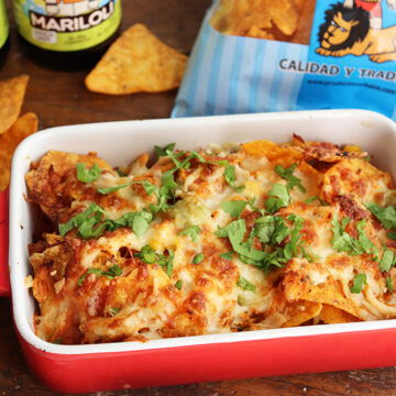 Imagen de la receta Nachos con pollo y queso