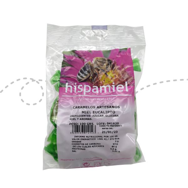 Imagen del producto Caramelos de miel y eucalipto