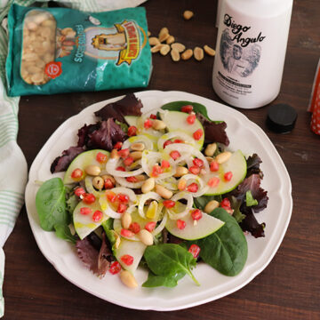 Imagen de la receta Ensalada de manzana e hinojo con avellanas