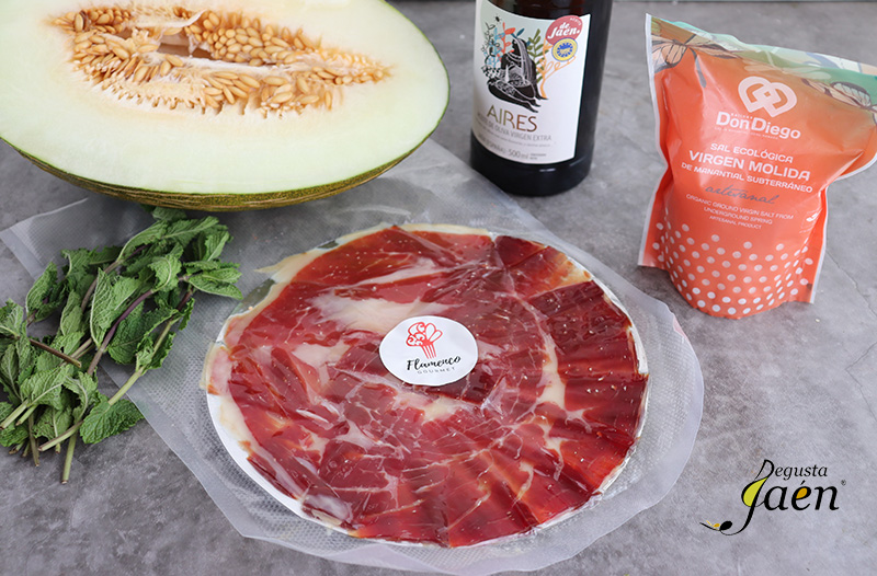 Ensalada de Melón con Jamón