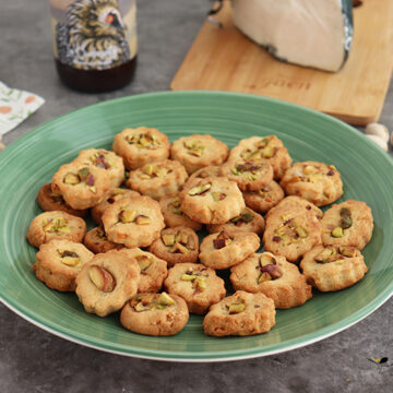 Imagen de la receta Galletas de queso y pistachos