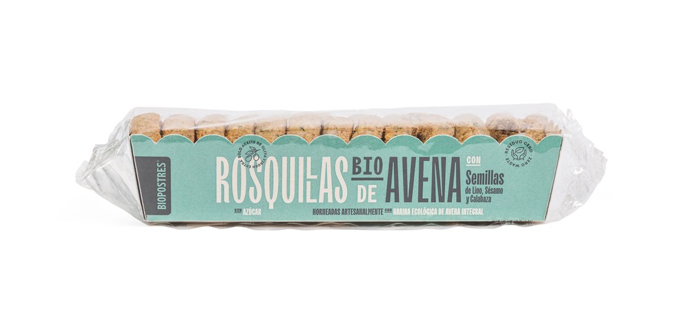 Imagen del producto Rosquillas de Avena BIO con semillas y AOVE