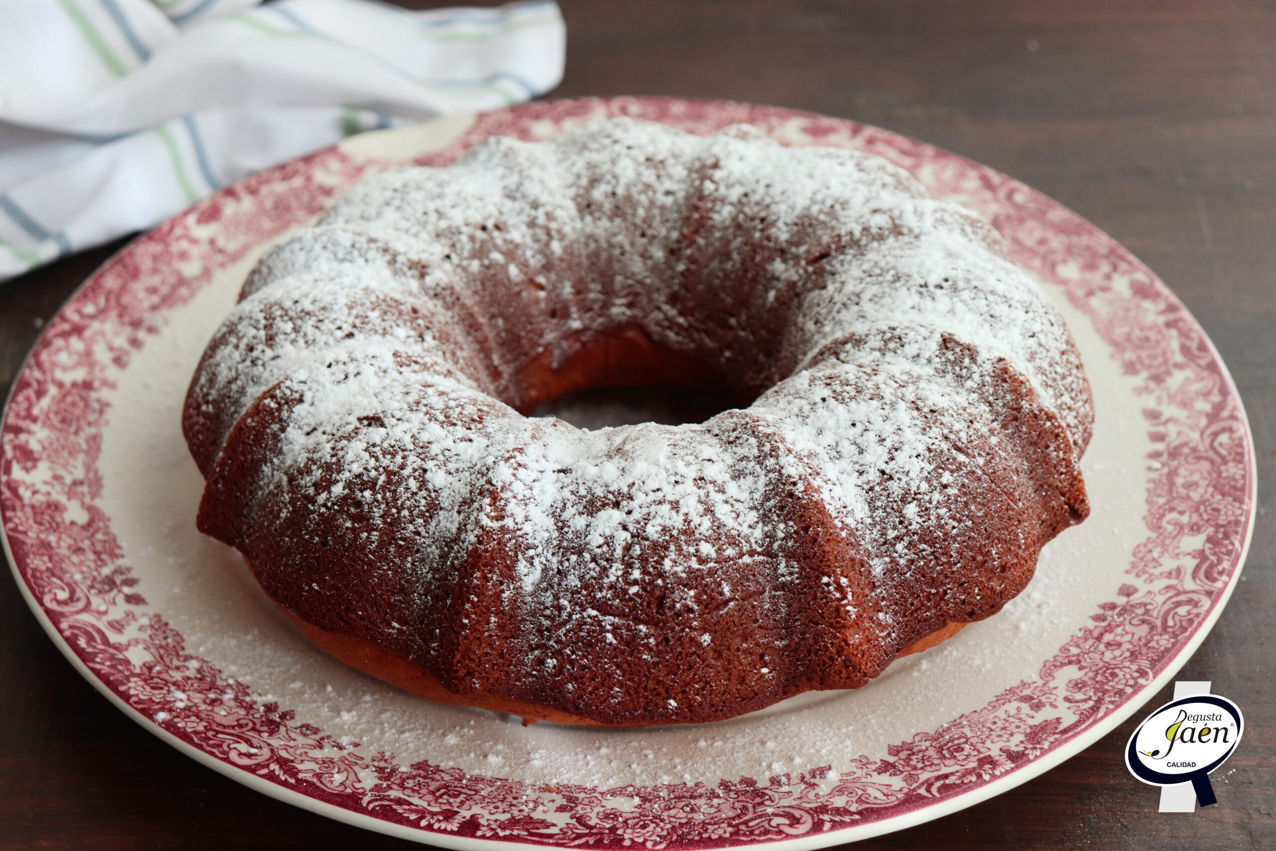 Bizcocho de requesón y aceite de oliva virgen extra