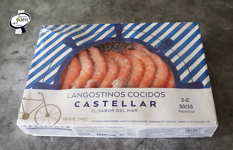 Receta de Ensalada de langostinos y huevo con aceite de oliva virgen extra Degusta Jaén