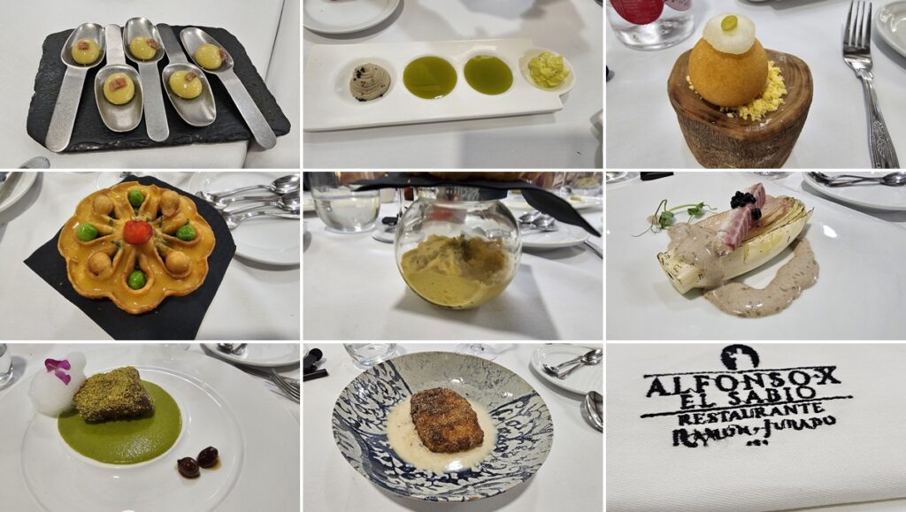 Cazorla. Menú jornadas Alfonso X