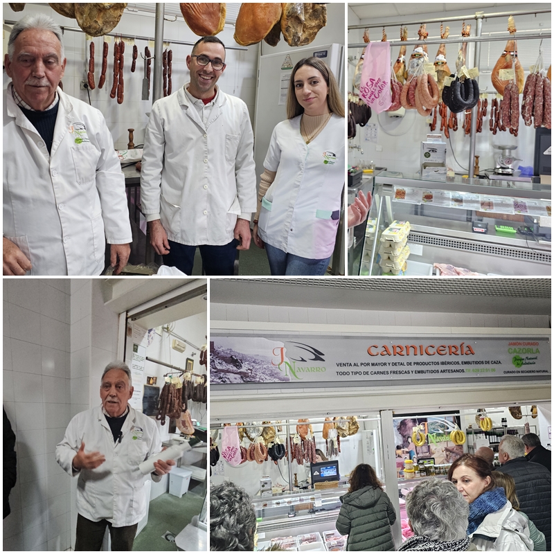 Cazorla. Visitando Embutidos Navarro