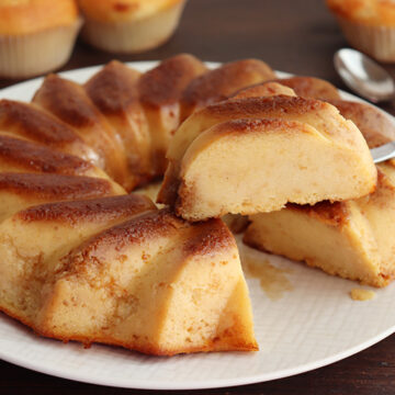 Imagen de la receta Flan de magdalenas