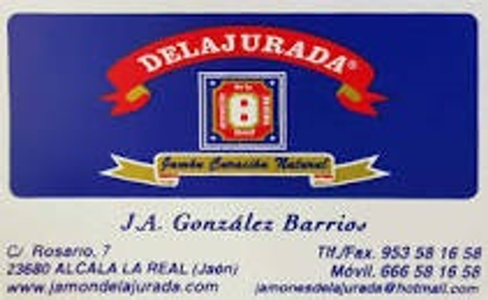 Imagen del producto Jamones y paletillas  de la Jurada