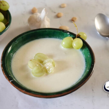 Imagen de la receta Ajoblanco de almendra