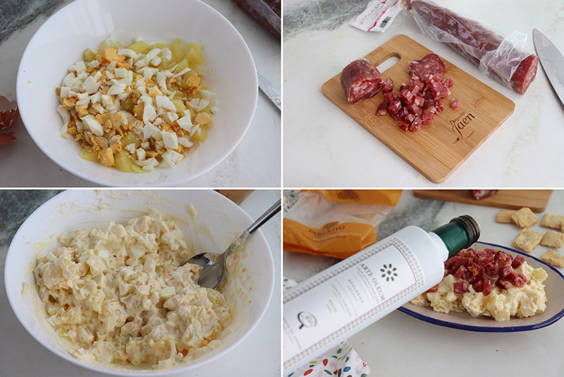 ensaladilla de salchichón