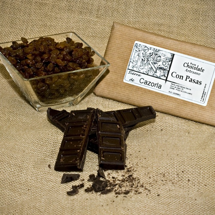 Imagen del producto Chocolate con pasas