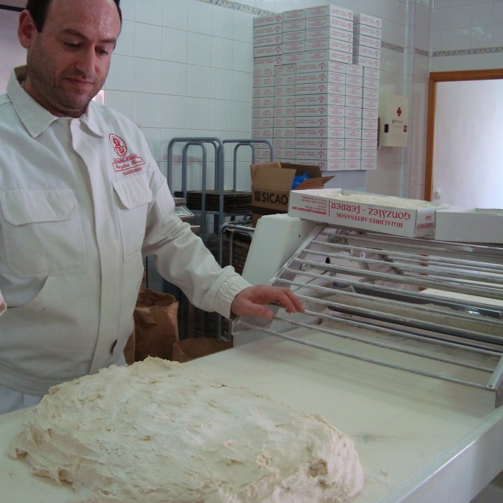 la masa del hojaldre