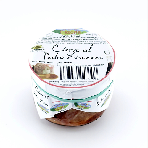 Imagen del producto Ciervo al Pedro Ximénez