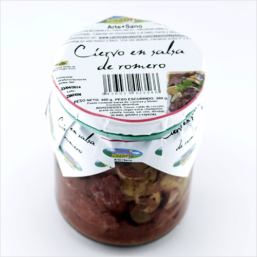 Imagen del producto Ciervo en Salsa de Romero