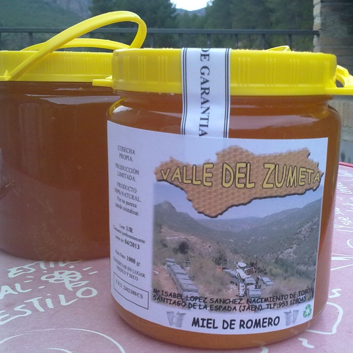 Imagen del producto Miel de romero y mil flores Valle del Zumeta