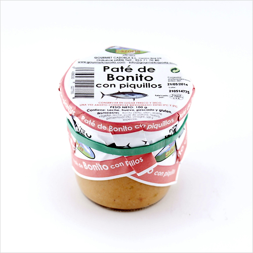 Imagen del producto Paté de Bonito con Piquillos