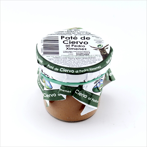 Imagen del producto Paté de Ciervo al Pedro Ximénez