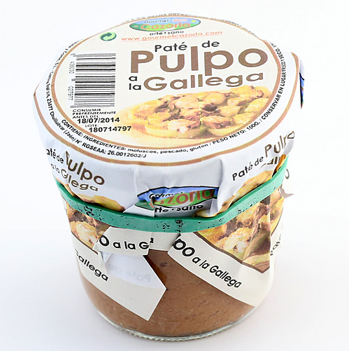 Imagen del producto Paté de Pulpo a la Gallega