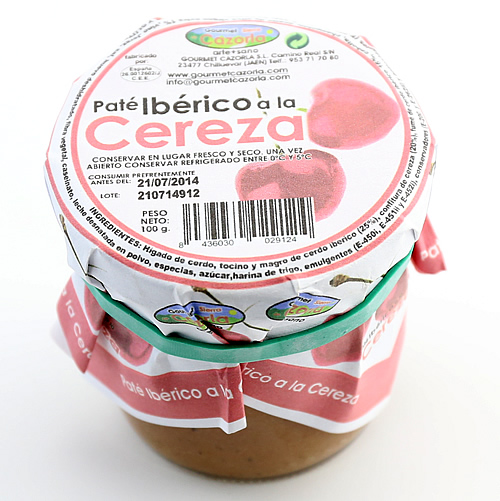 Imagen del producto Paté Ibérico a la Cereza