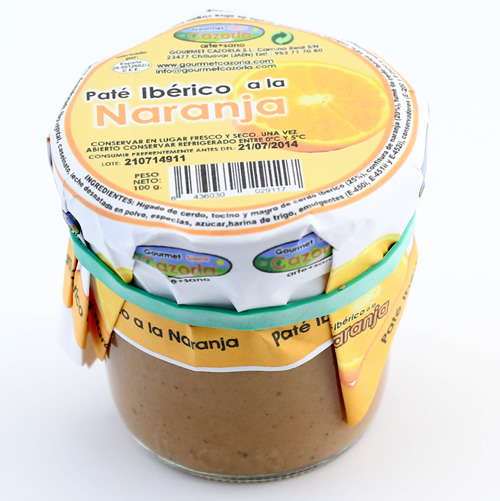 Imagen del producto Paté Ibérico a la Naranja